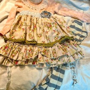 Giggle Moon tunic and pants outfit 5t